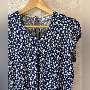 Reformation button down dress - Like New